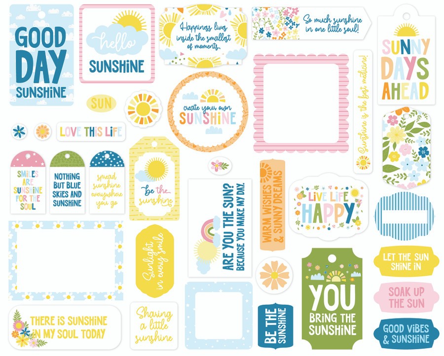 Echo Park - You Are My Sunshine - Frames & Tags - Image 2