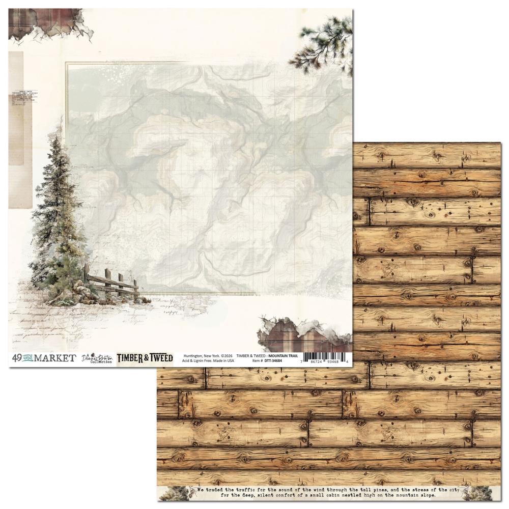 49 & market - Timber & Tweed - Collection Pack 12x12" - Image 2