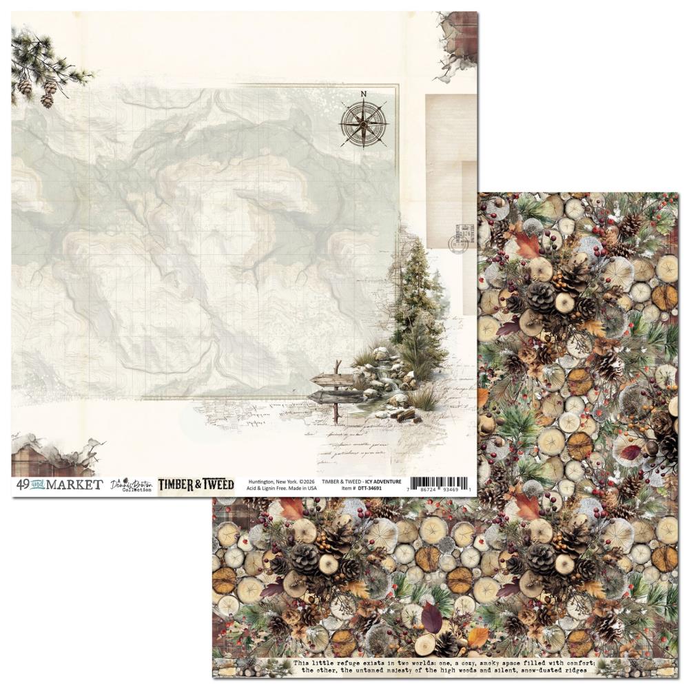 49 & market - Timber & Tweed - Collection Pack 12x12" - Image 4