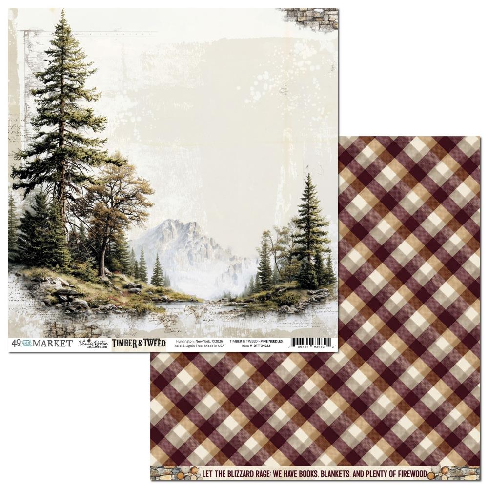 49 & market - Timber & Tweed - Collection Pack 12x12" - Image 3