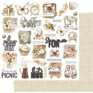 Uniquely Creative - Bohemian Escape - Cardstock, Soak up the Sun