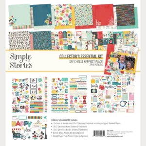Simple Stories - Happiest Place - Collector's Essential Kit 12X12"