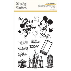 Simple Stories - Happiest Place - Stamp Set, All Ears