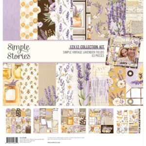 Simple Stories - Simple Vintage Lavender Fields - Collection Kit 12x12"