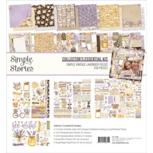 Simple Stories - Simple Vintage Lavender Fields - Collector's Essential Kit 12X12"