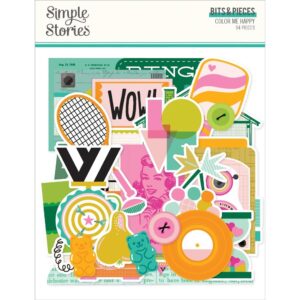 Simple Stories - Color Me Happy - Bits & Pieces