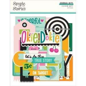 Simple Stories - Color Me Happy - Journal Bits