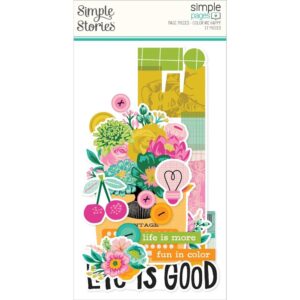 Simple Stories - Color Me Happy - Page Pieces