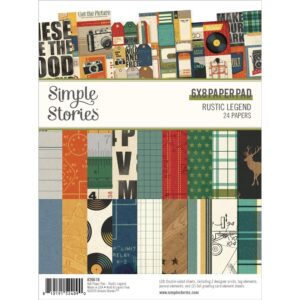 Simple Stories - Rustic Legend - 6x8" Paper Pad
