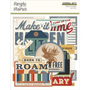 Simple Stories - Rustic Legend - Journal Bits