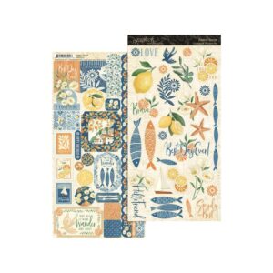 Graphic 45 - Scenic Route - Sticker Sheets