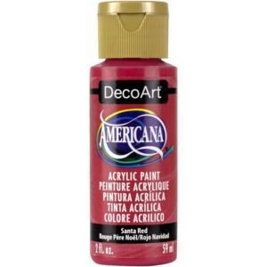 Americana Acrylic Paint 2oz - Santa Red