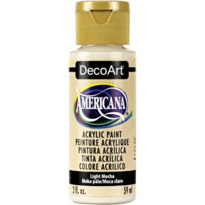 Americana Acrylic Paint 2oz - Light Mocha