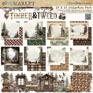 49 & market - Timber & Tweed - Collection Pack 12x12"