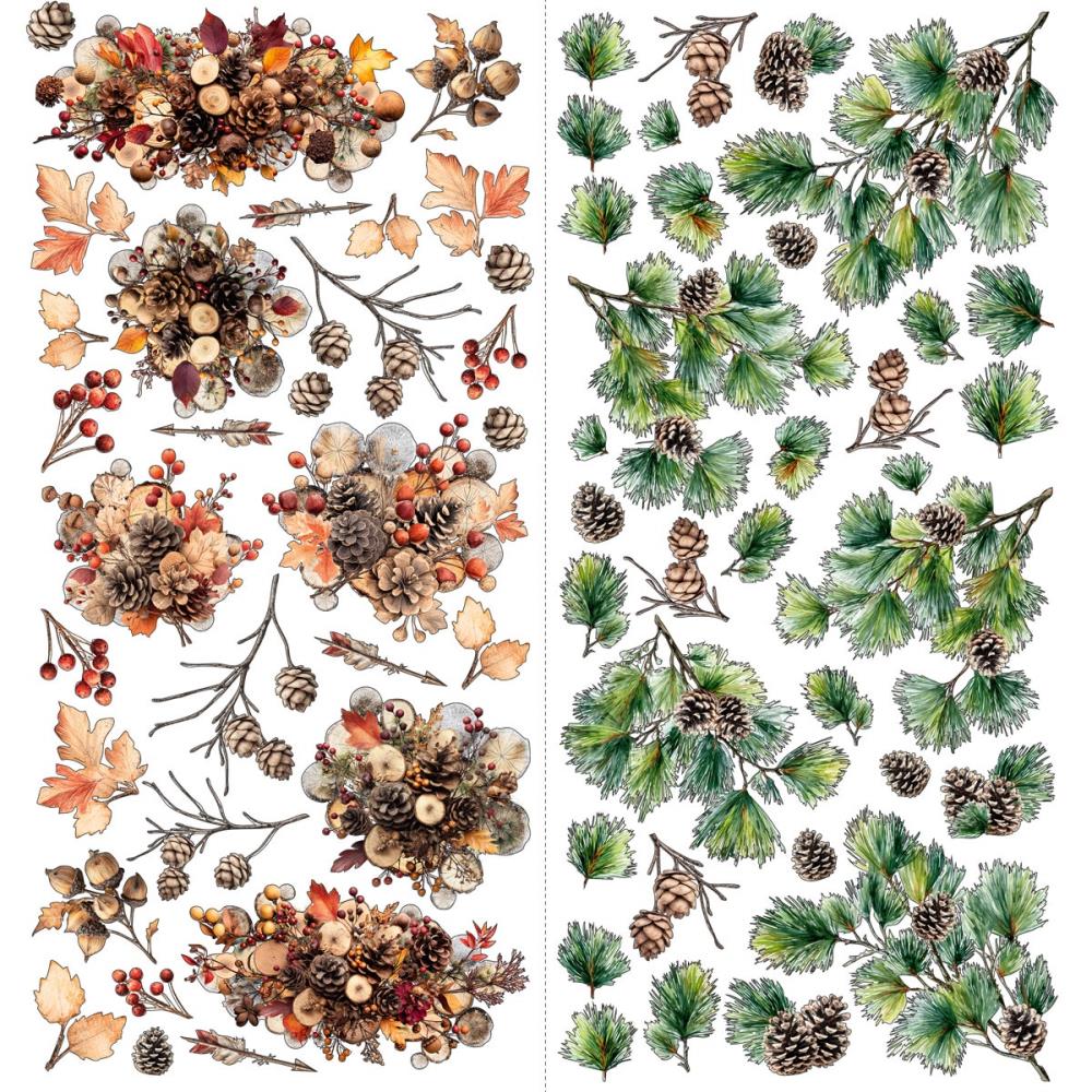 49 & market - Timber & Tweed - Laser Cuts, Floral Set - Image 2