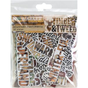 49 & market - Timber & Tweed - Chipboard Set
