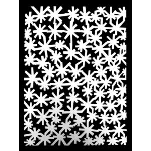 StencilGirl - 9x12" Stencil - Asterisks