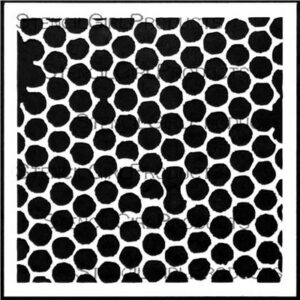 StencilGirl - 6x6" Stencil - Journal Texture #12