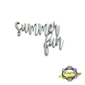 2Crafty Chipboard - Summer Fun