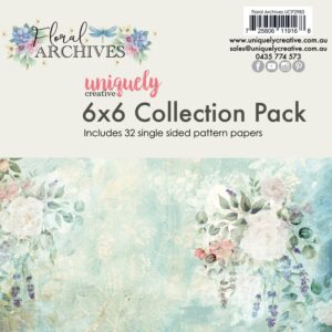 Uniquely Creative - Floral Archives - 6 x 6 Collection Pack