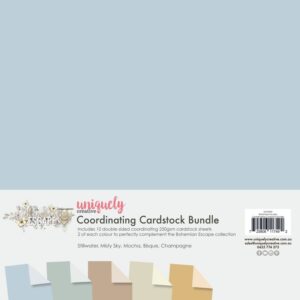 Uniquely Creative - Bohemian Escape - 12" x 12" Coordinating Cardstock Bundle