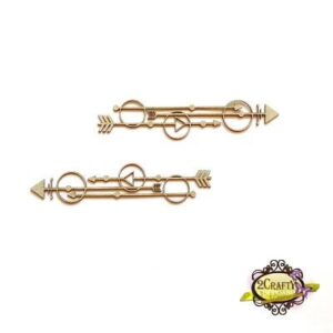 2Crafty Chipboard - Geometric Arrows