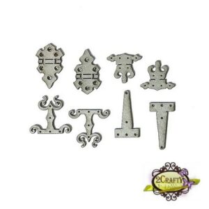 2Crafty Chipboard - Hinges Pack