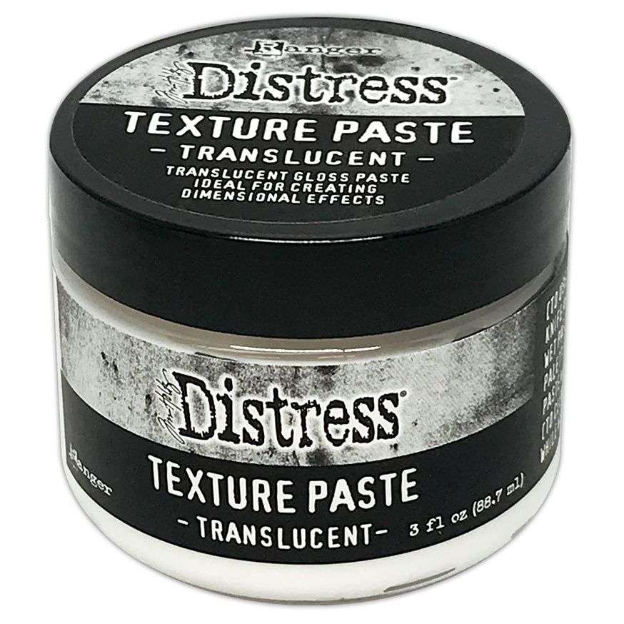 Tim Holtz - Distress Texture Paste 3oz, Translucent