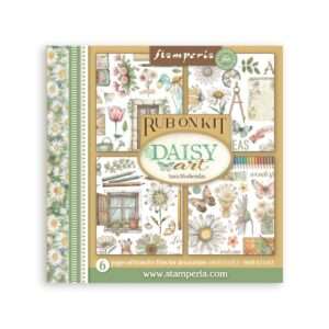 Stamperia - Daisy Art - Rub-On Kit