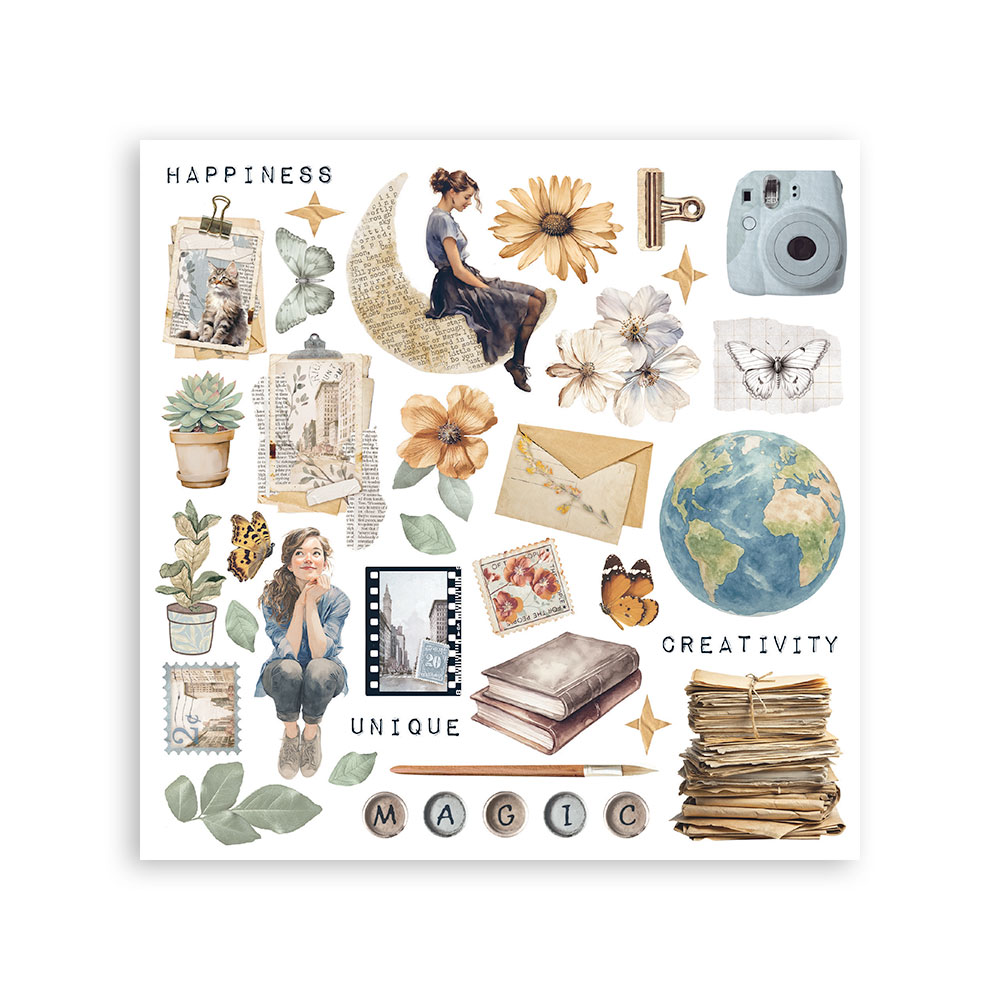 Stamperia - Secret Diary - Rub-On Kit - Image 8