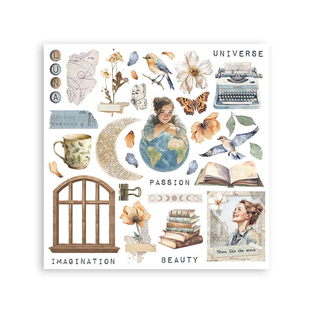 Stamperia - Secret Diary - Rub-On Kit - Image 7