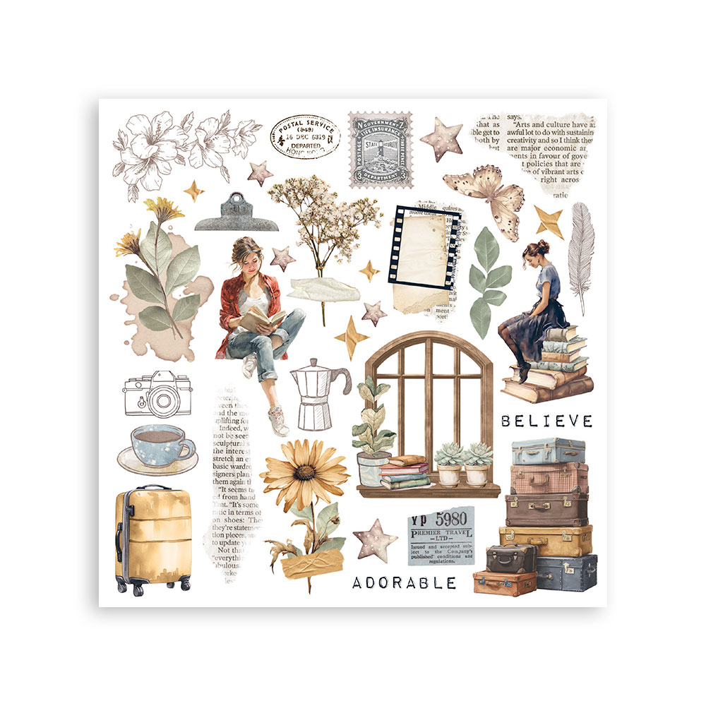 Stamperia - Secret Diary - Rub-On Kit - Image 4