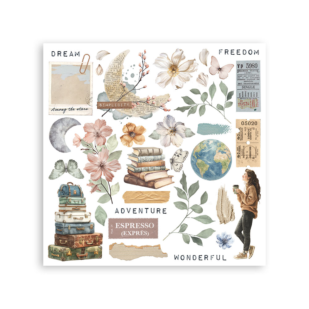 Stamperia - Secret Diary - Rub-On Kit - Image 5