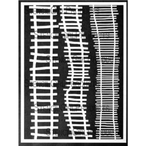 StencilGirl - 9x12" Stencil - Ladders
