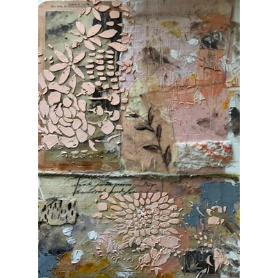 StencilGirl - 9x12" Stencil - Floral Frolics - Image 3