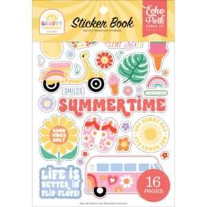 Echo Park - Our Groovy Summer - Sticker Book