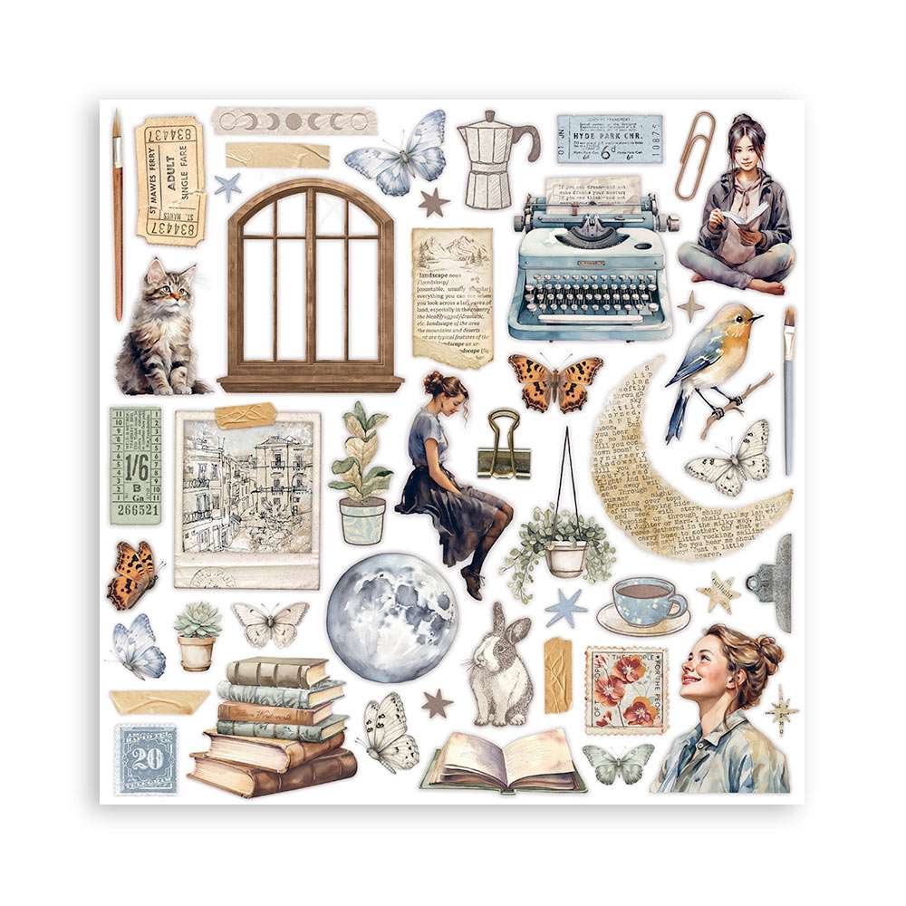 Stamperia - Secret Diary - 12×12″ Scrapbooking Pad - Image 3