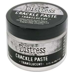 Tim Holtz - Distress Crackle Paste 3oz - Translucent