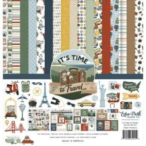 Echo Park - It's Time To Travel - Collection Kit 12x12"