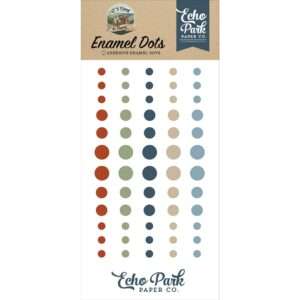 Echo Park - It's Time To Travel - Enamel Dots