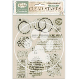 Stamperia - Secret Diary - Acrylic Stamp Set