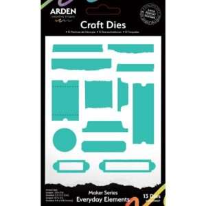 Arden Creative Studio - Maker Series - Die Set, Everyday Elements