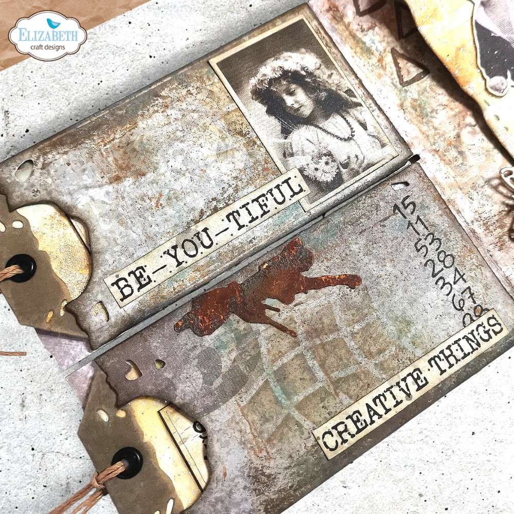 Elizabeth Craft - Die Set - Split Tag Pocket Page - Image 5