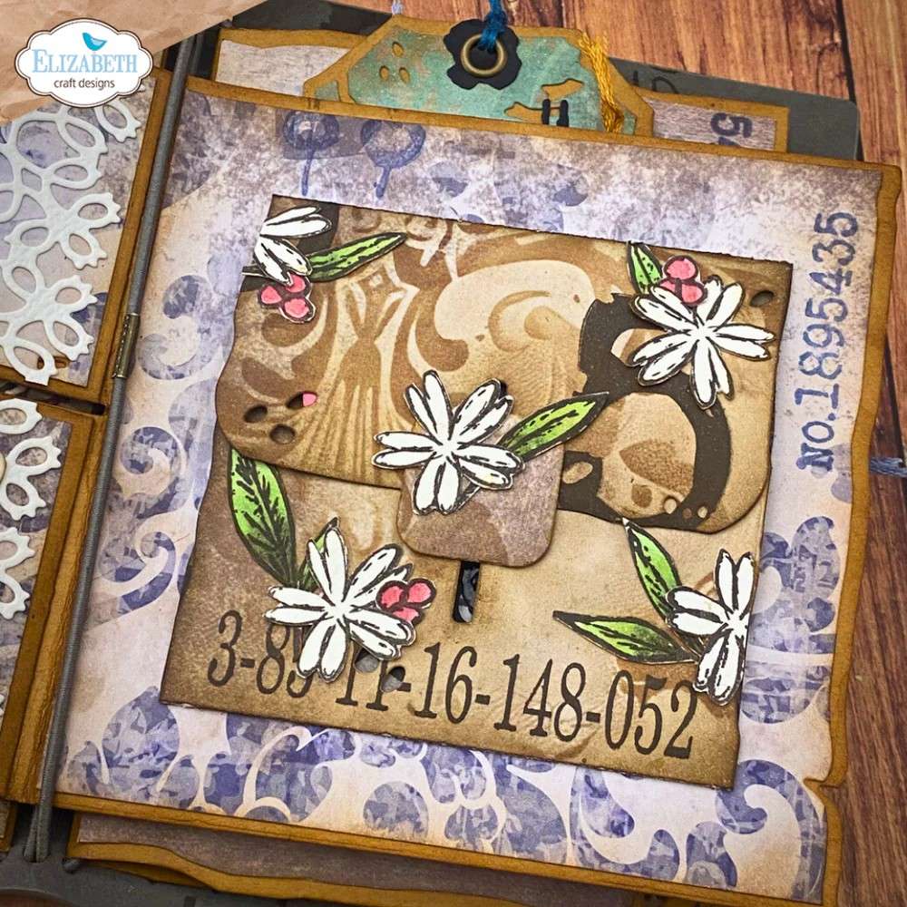 Elizabeth Craft - Die Set - Ephemera Pocket - Image 6