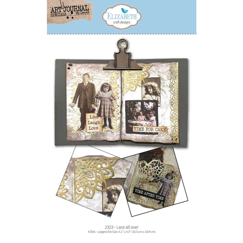 Elizabeth Craft - Die Set - Lace All Over - Image 2