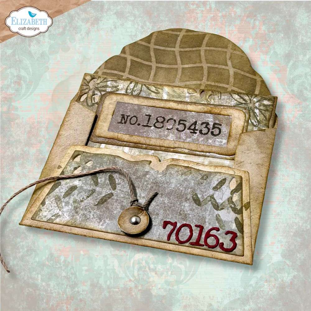 Elizabeth Craft - Die Set - Grunge Envelope - Image 5