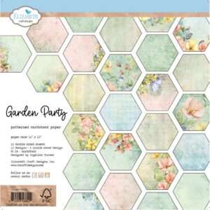 Elizabeth Crafts - Cardstock Pack 12"X12" - Garden Party