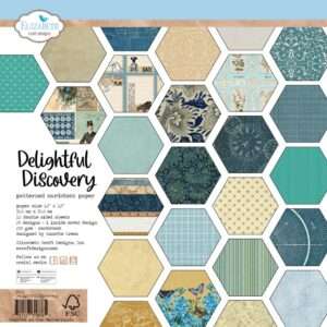 Elizabeth Crafts - Cardstock Pack 12"X12" - Delightful Discovery