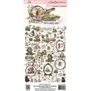 49 & Market - The Looking Glass - Laser Cuts, Elements