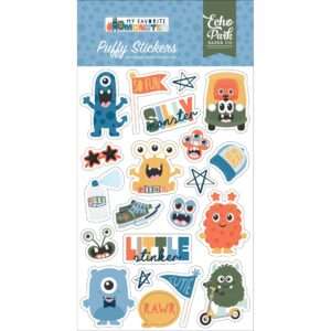 Echo Park - My Favourite Monster - Puffy Stickers